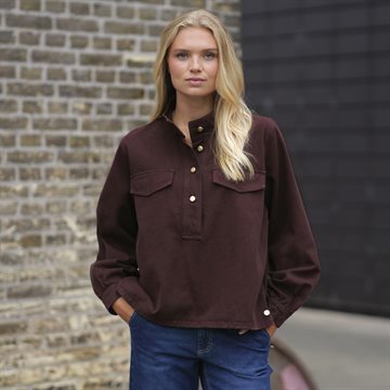 Prepair - Bianca Blouse - Bordeaux